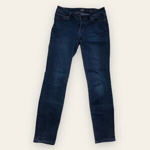 New York & Company soho curvy cropped skinny jeans size 0